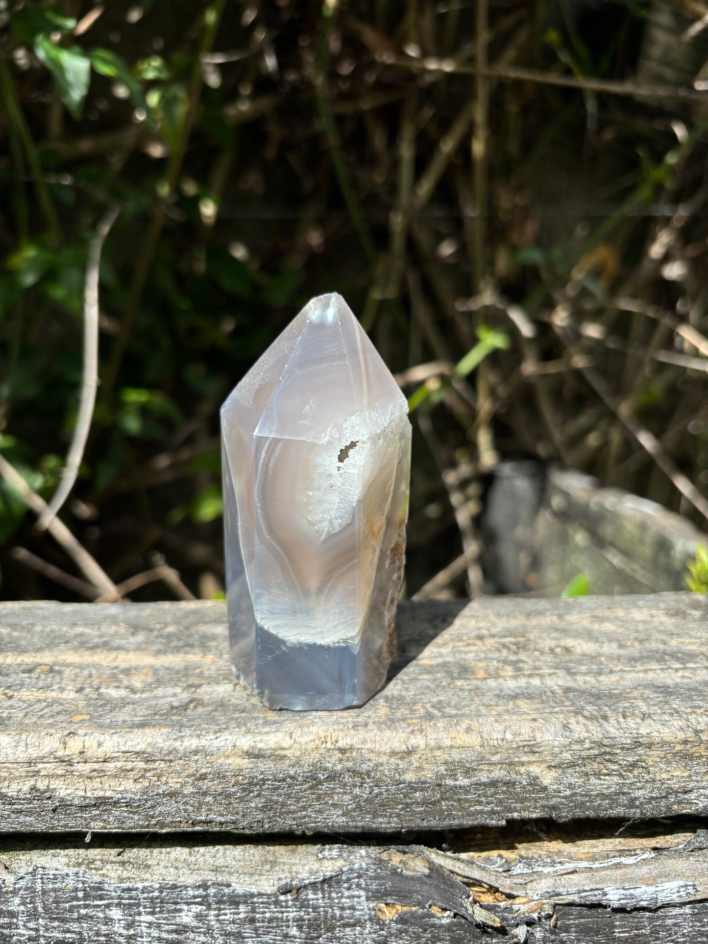 Agate Druzy Point A