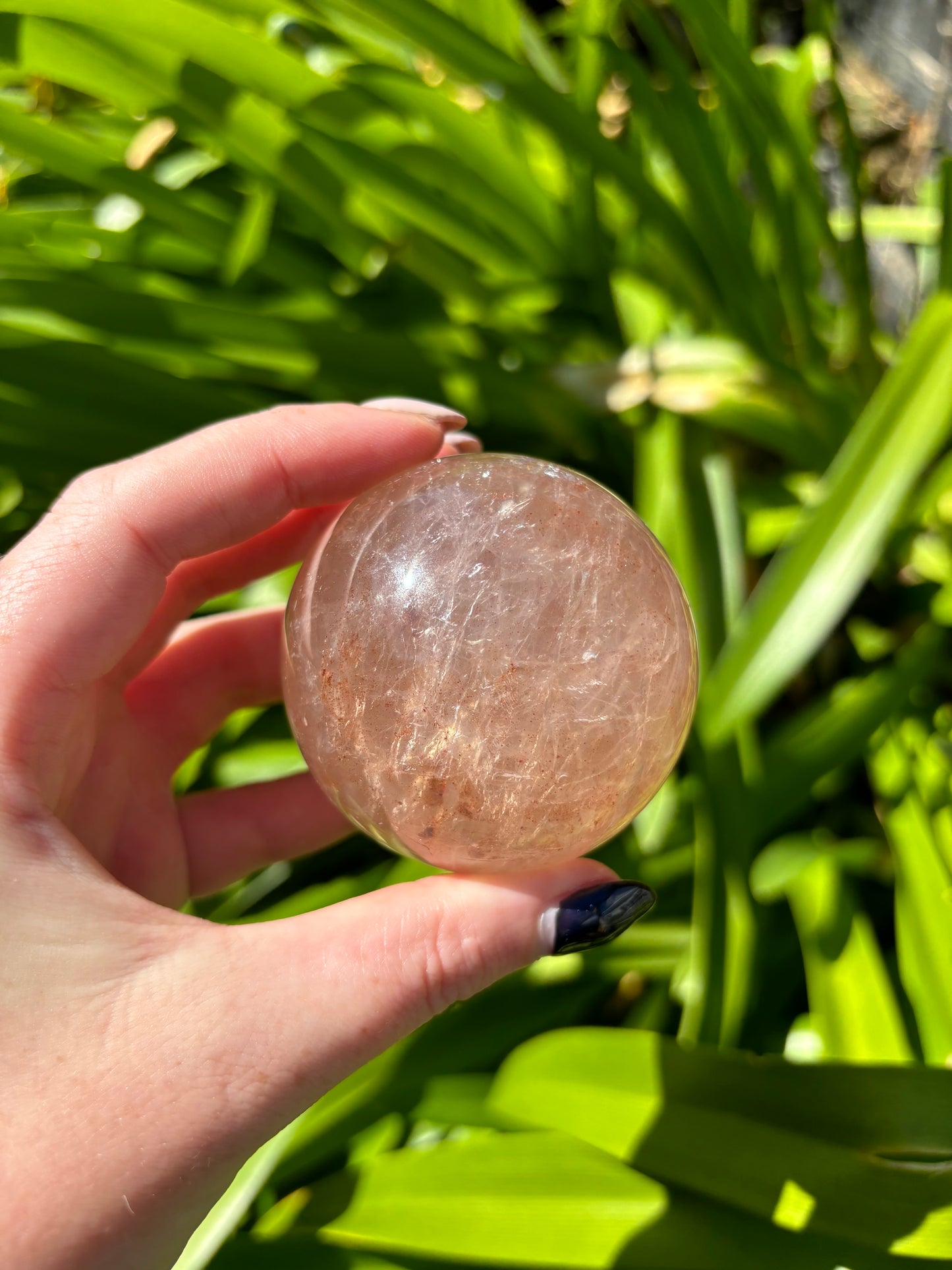 Fire Quartz Sphere A