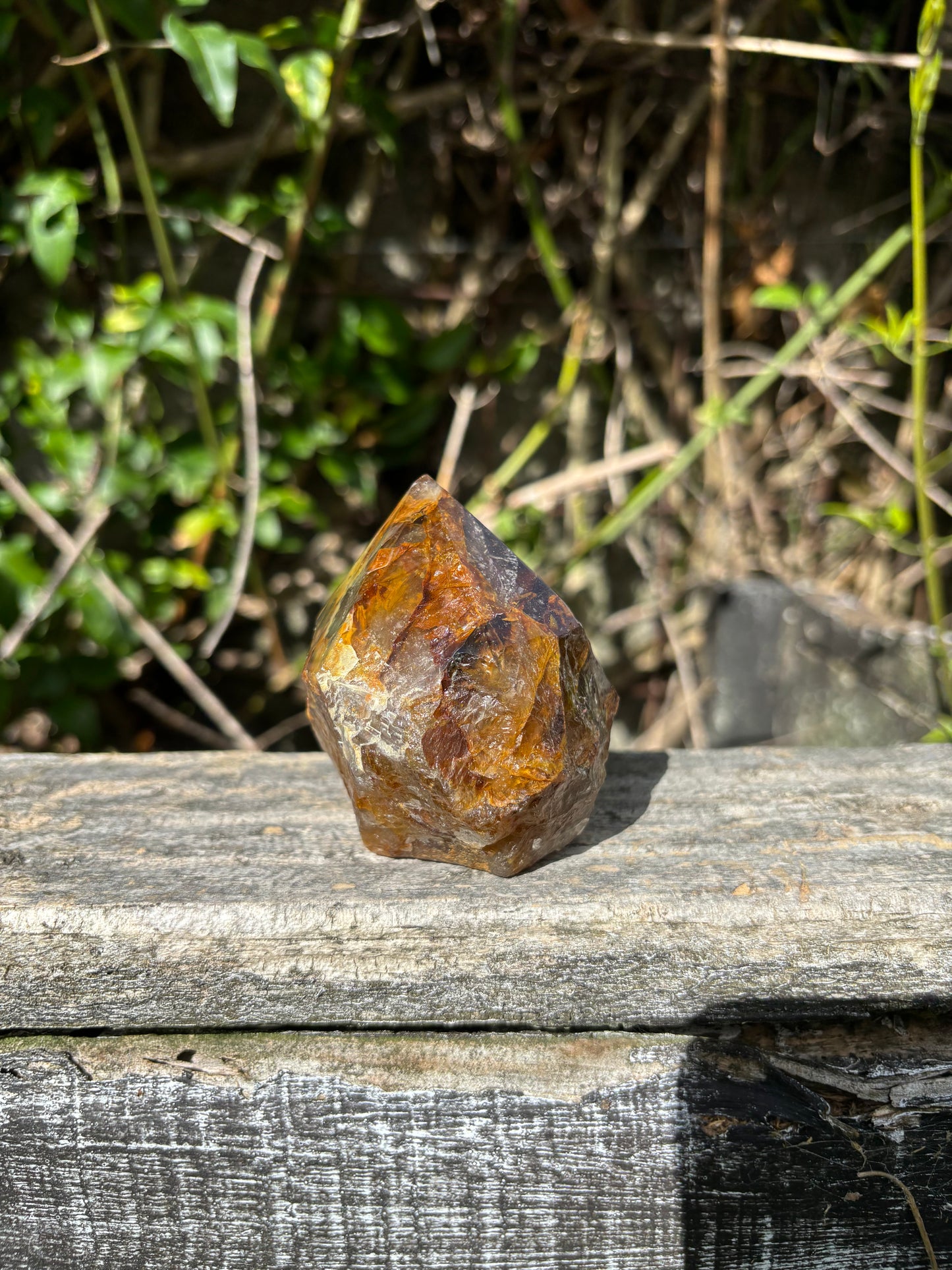 Golden Healer Quartz | Semi Polished Point A