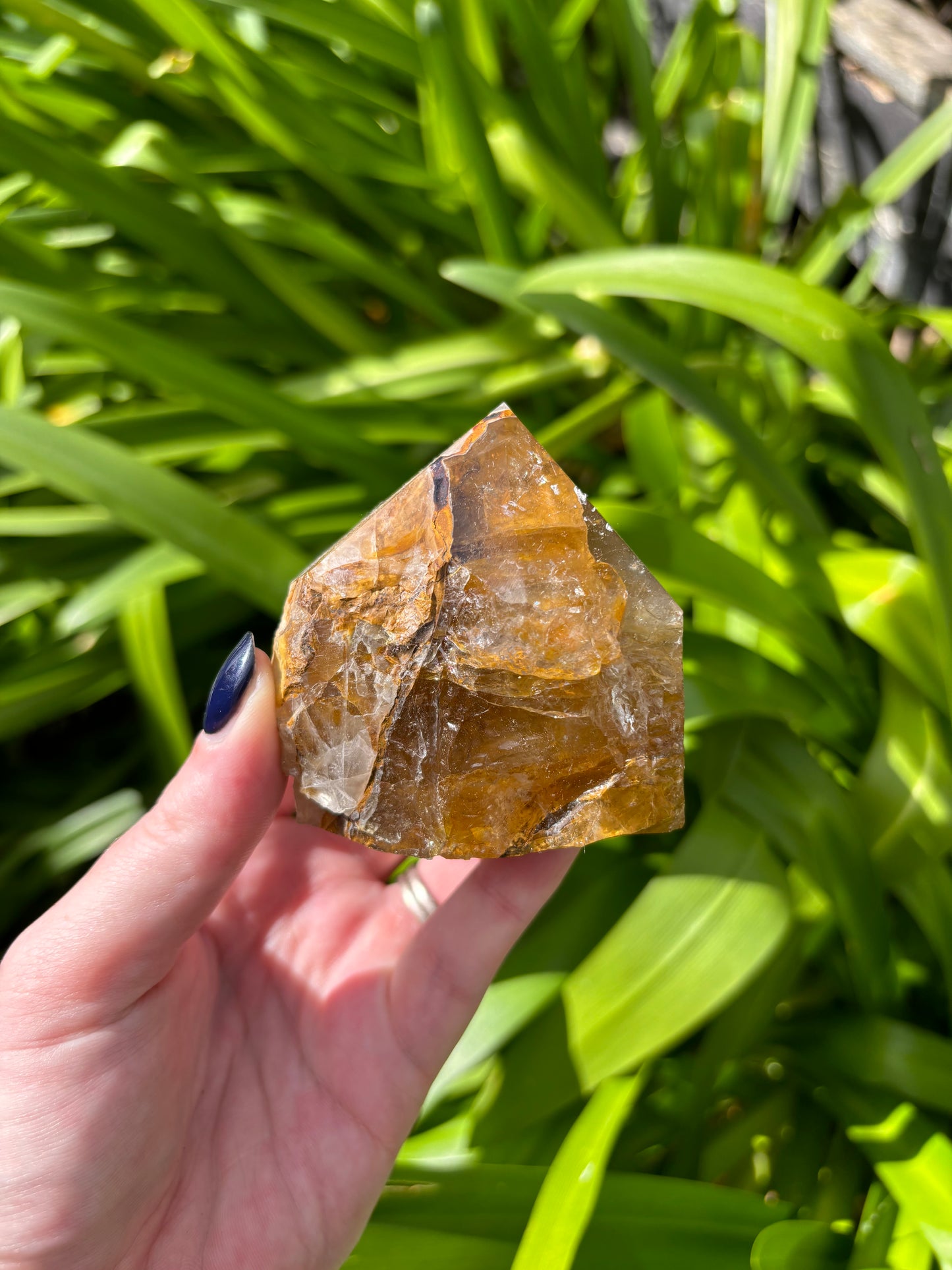 Golden Healer Quartz | Semi Polished Point B