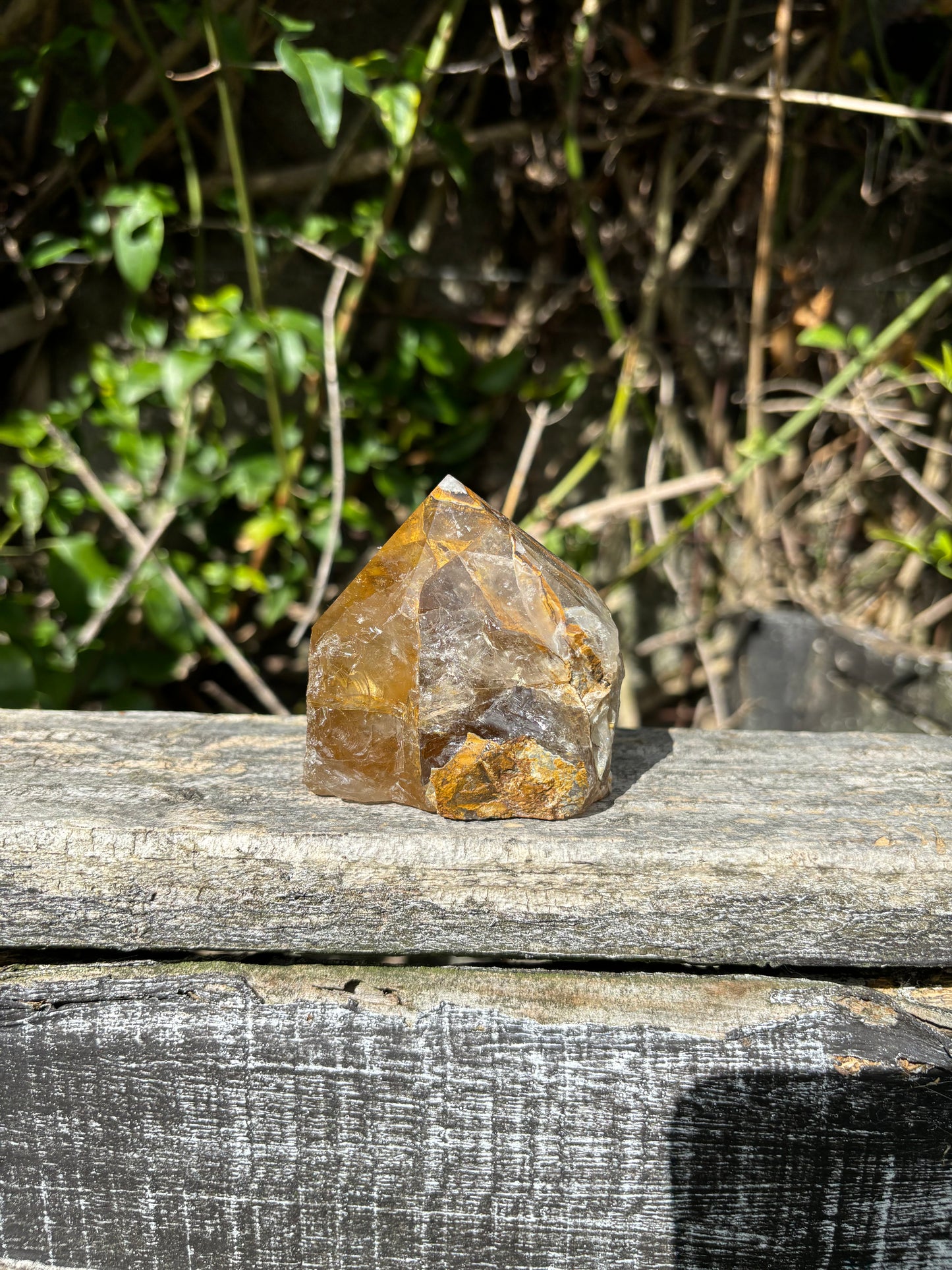 Golden Healer Quartz | Semi Polished Point B