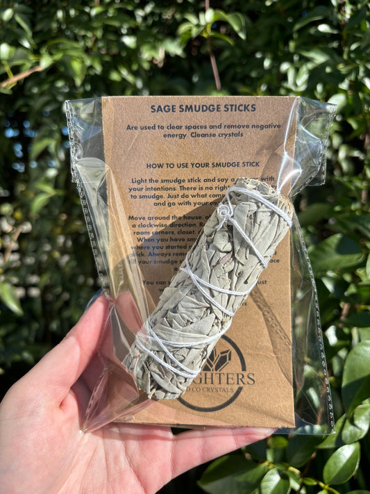 White Sage Smudge Stick Small 4 inch