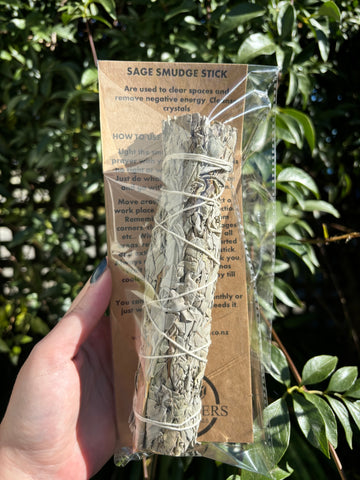 White Sage Smudge Stick Large 7 inch