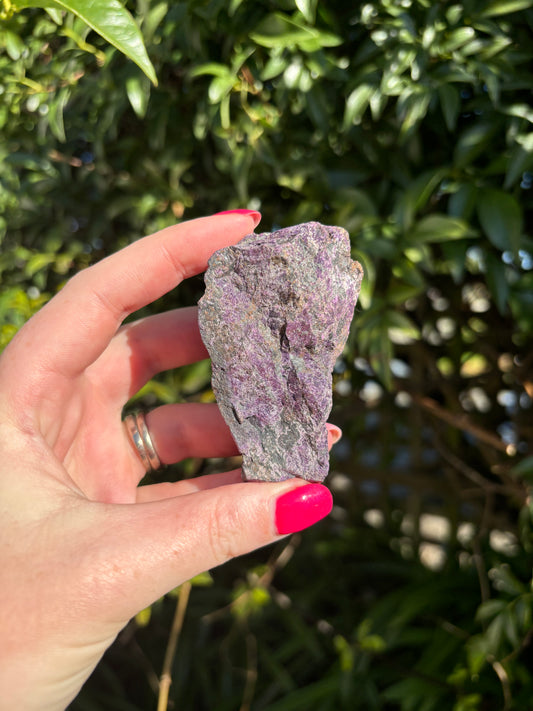 Purpurite Rough Piece E