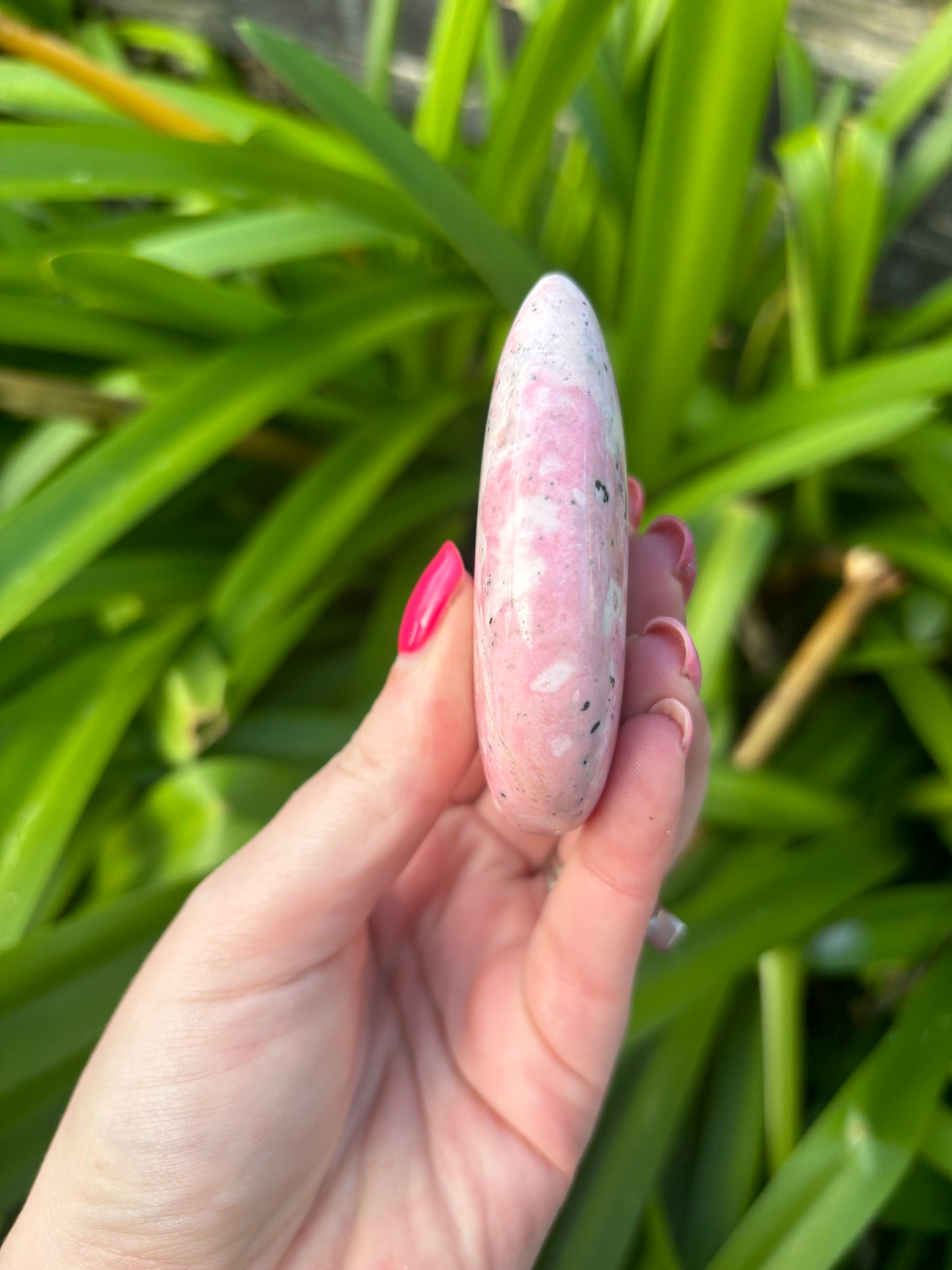 Peruvian Rhodonite Flame B