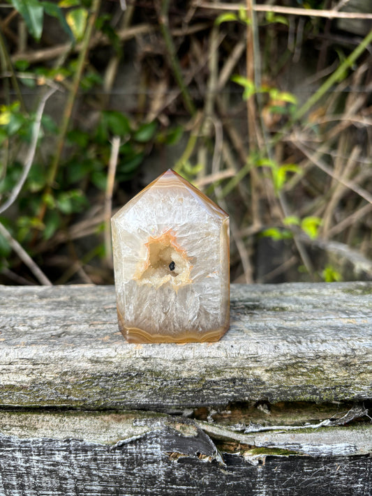 Agate Druzy Point D