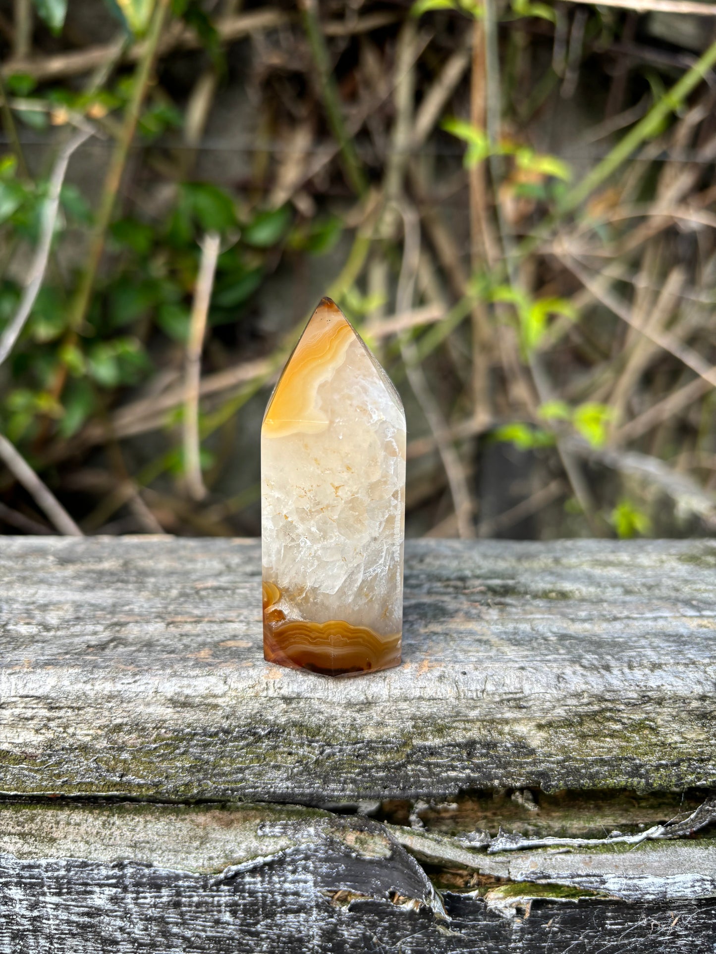 Agate Druzy Point D