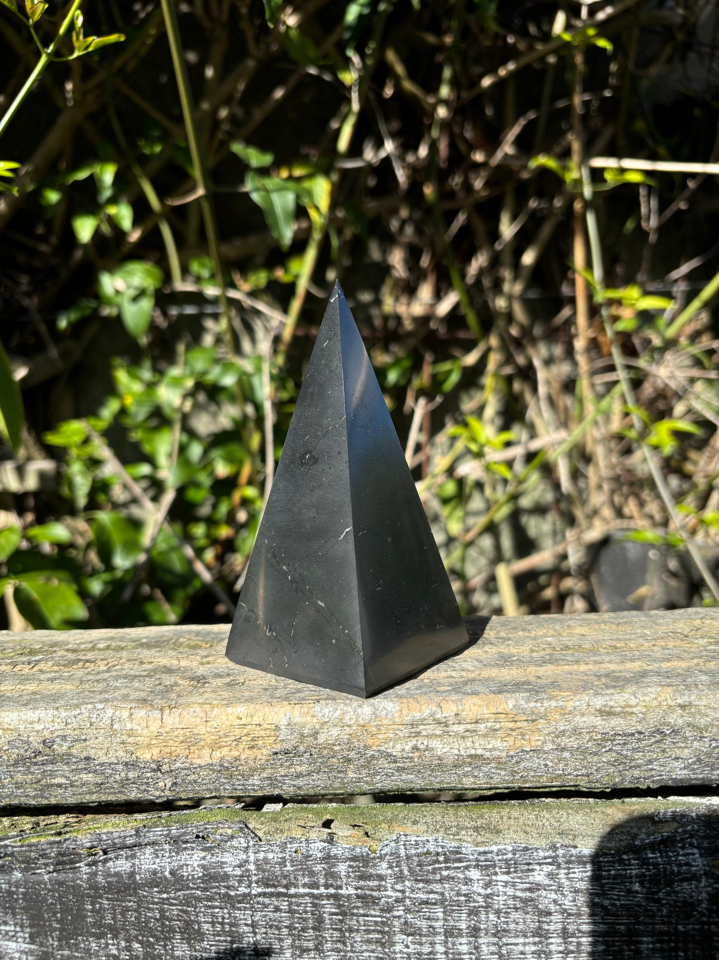 Shungite Pyramid Tall