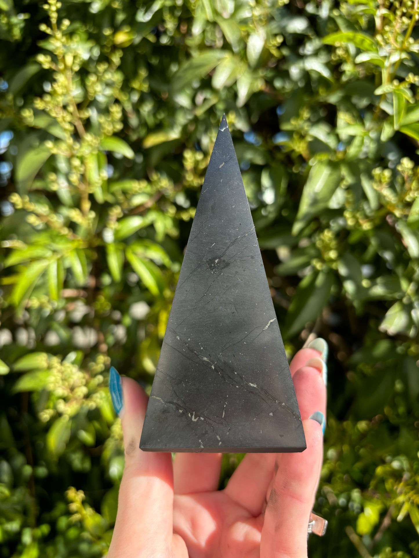 Shungite Pyramid Tall