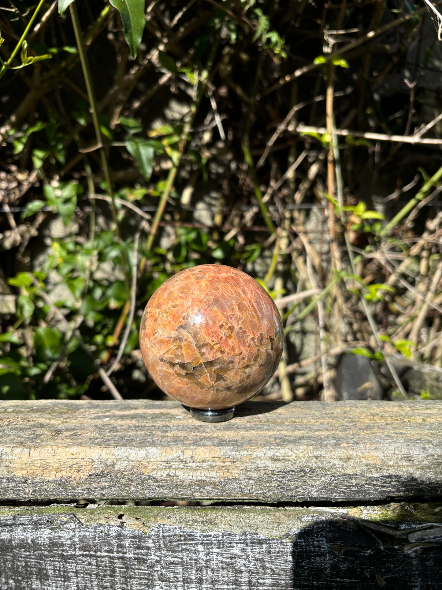 Peach Moonstone Sphere A