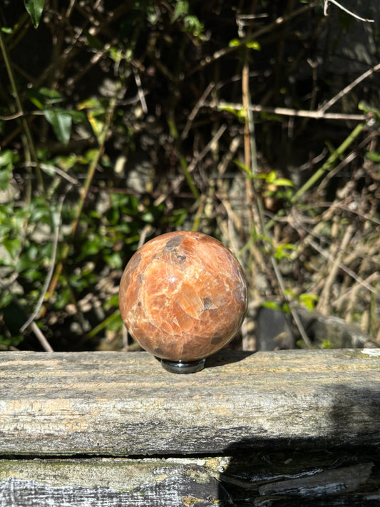 Peach Moonstone Sphere B