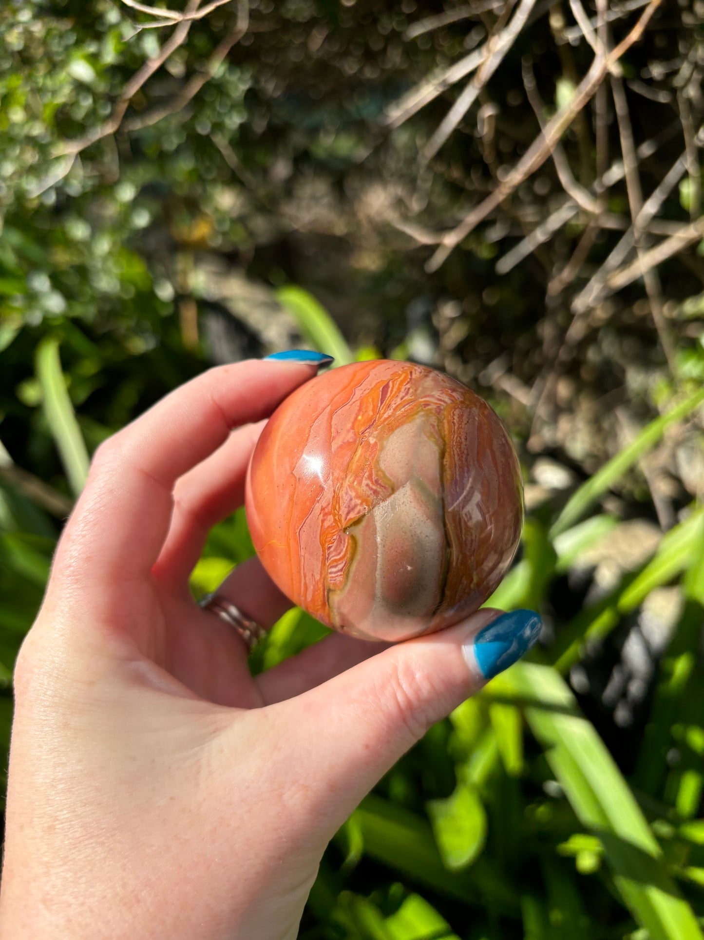 Polychrome Jasper Sphere D