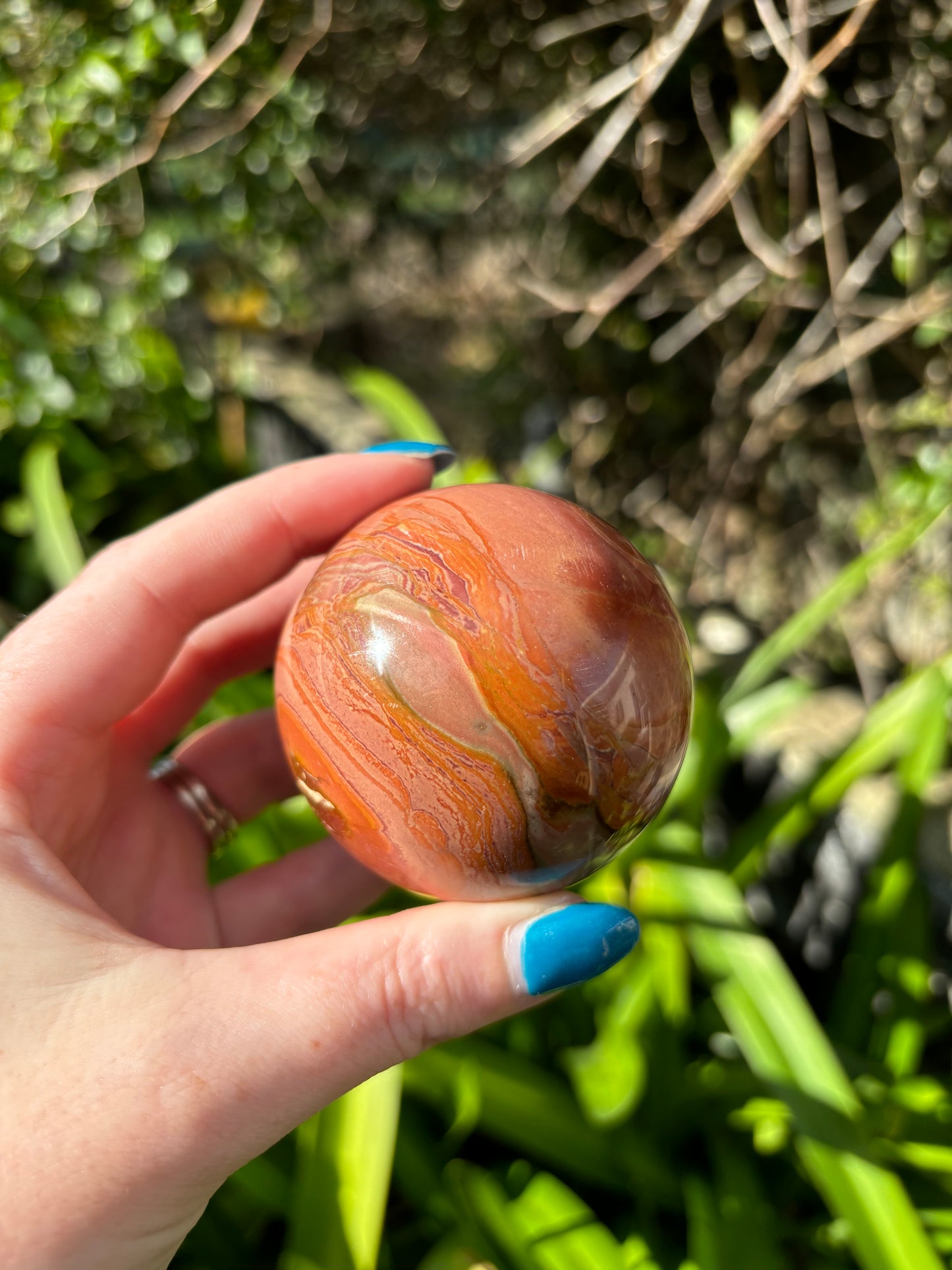 Polychrome Jasper Sphere D