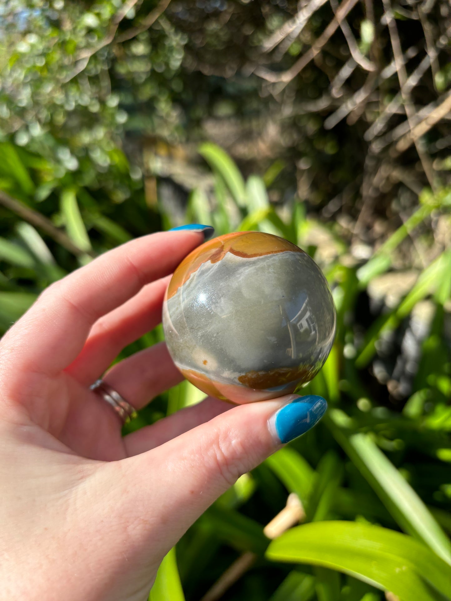 Polychrome Jasper Sphere E