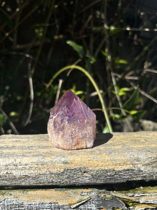 Amethyst Semi Polished Point C