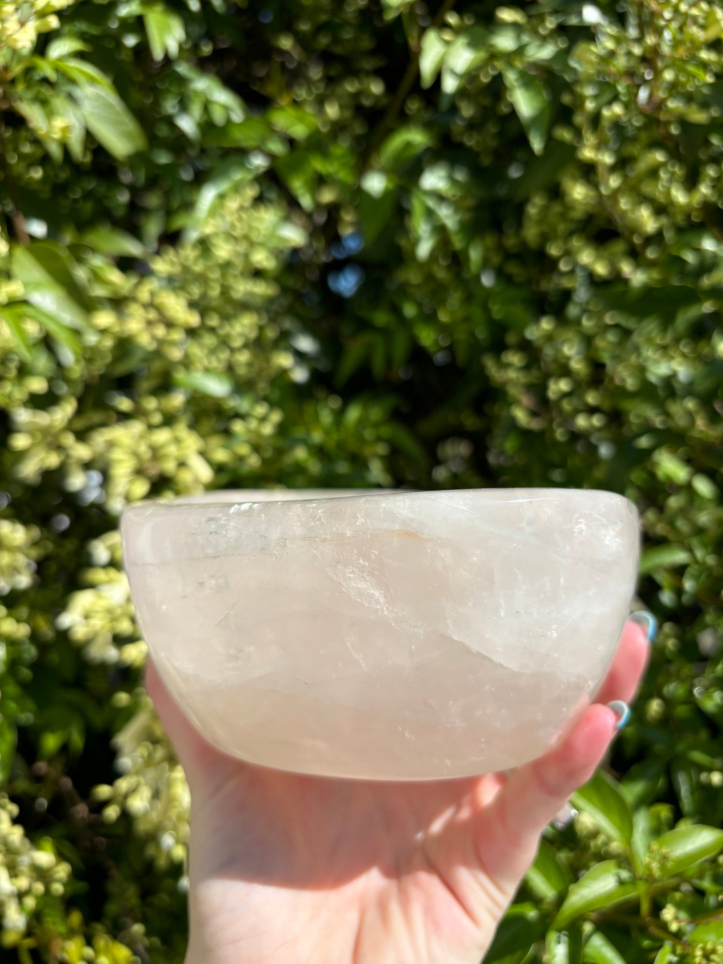 Rose Quartz Large Bowl 2.1kgs