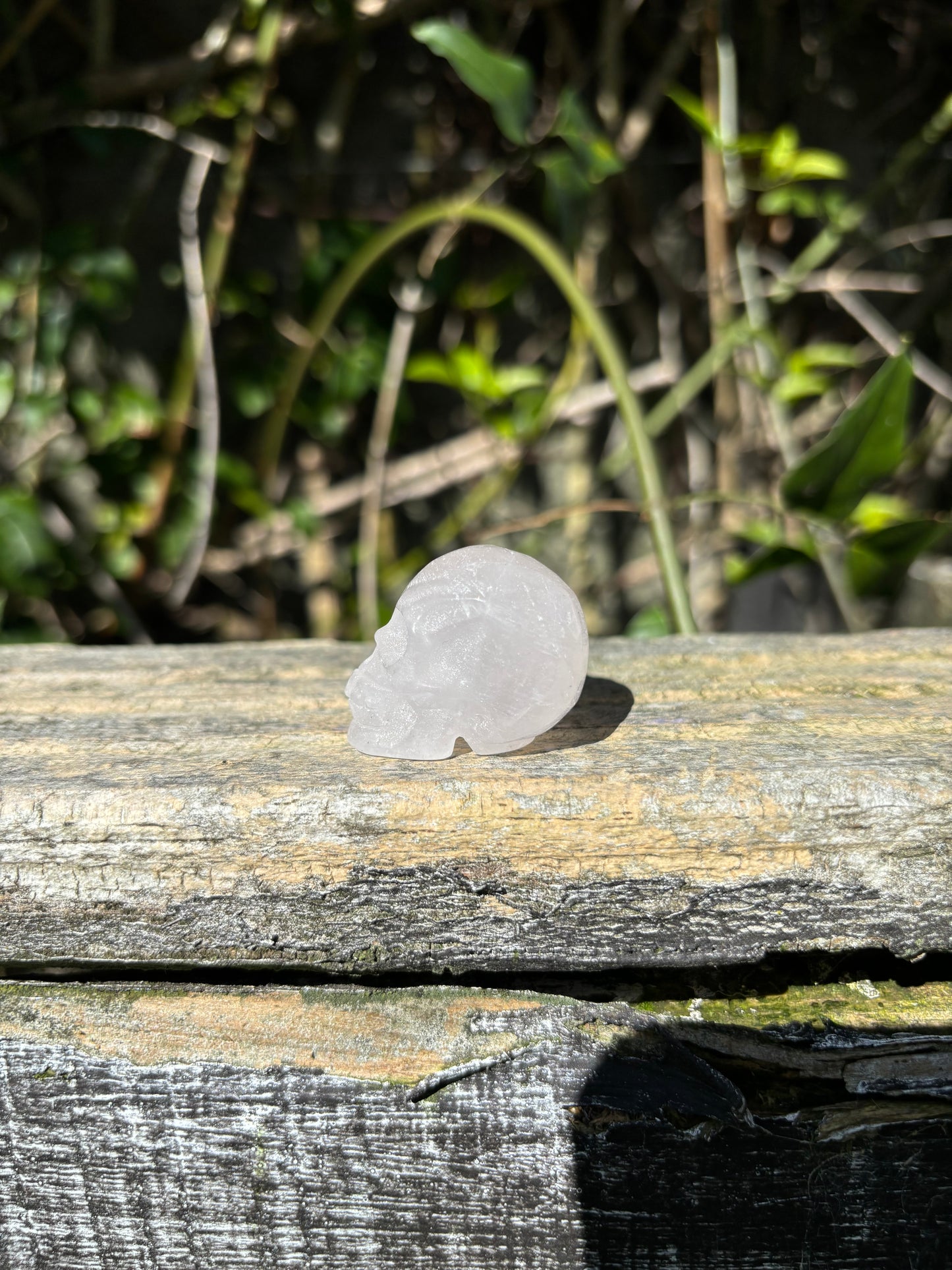 Rose Quartz Skull Small