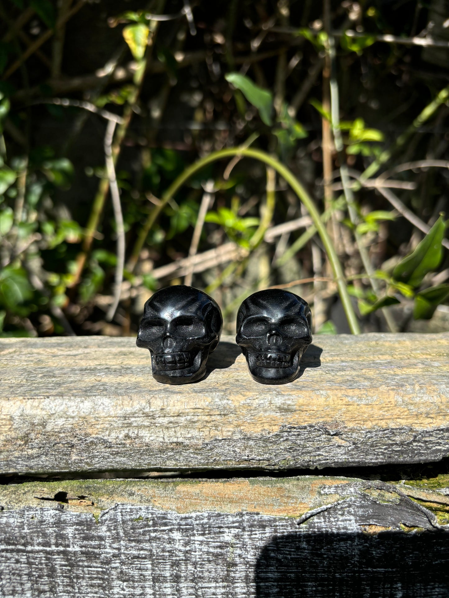 Black Obsidian Skull Small