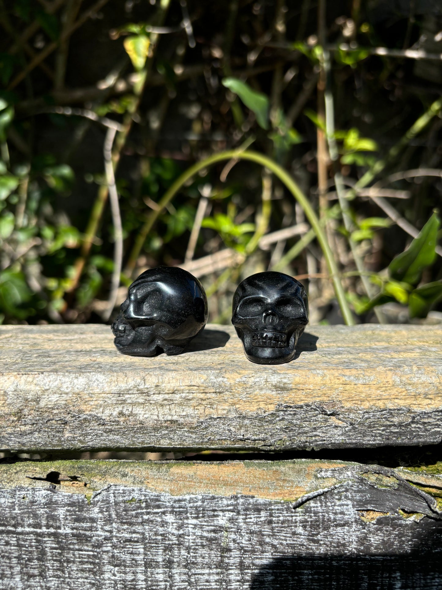 Black Obsidian Skull Small