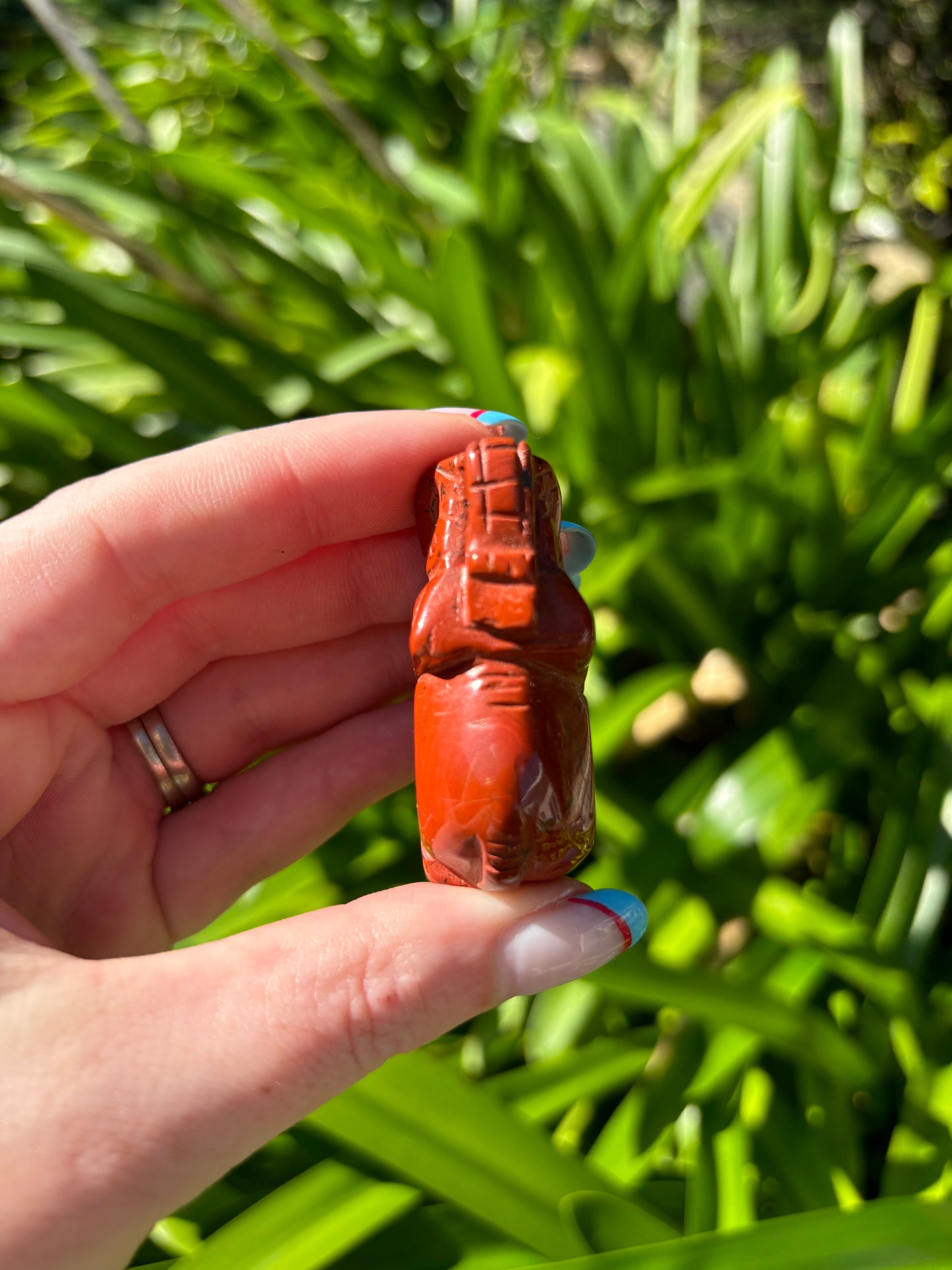 Red Jasper Elephant Medium