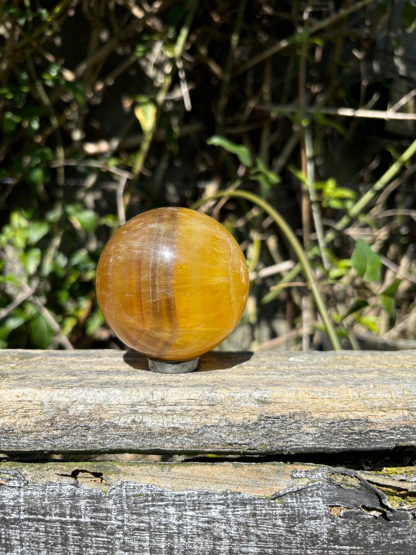 Yellow Fluorite Sphere B