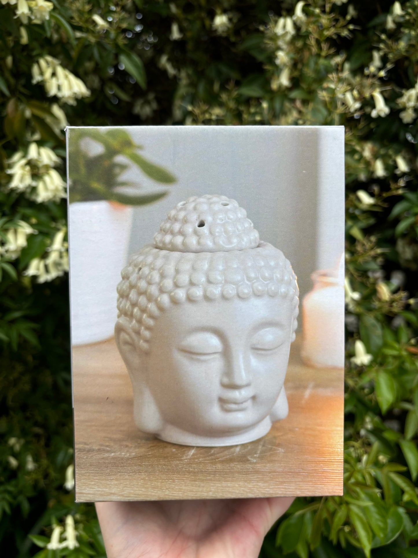 Grey Buddha Head Oil | Wax Melt Burner