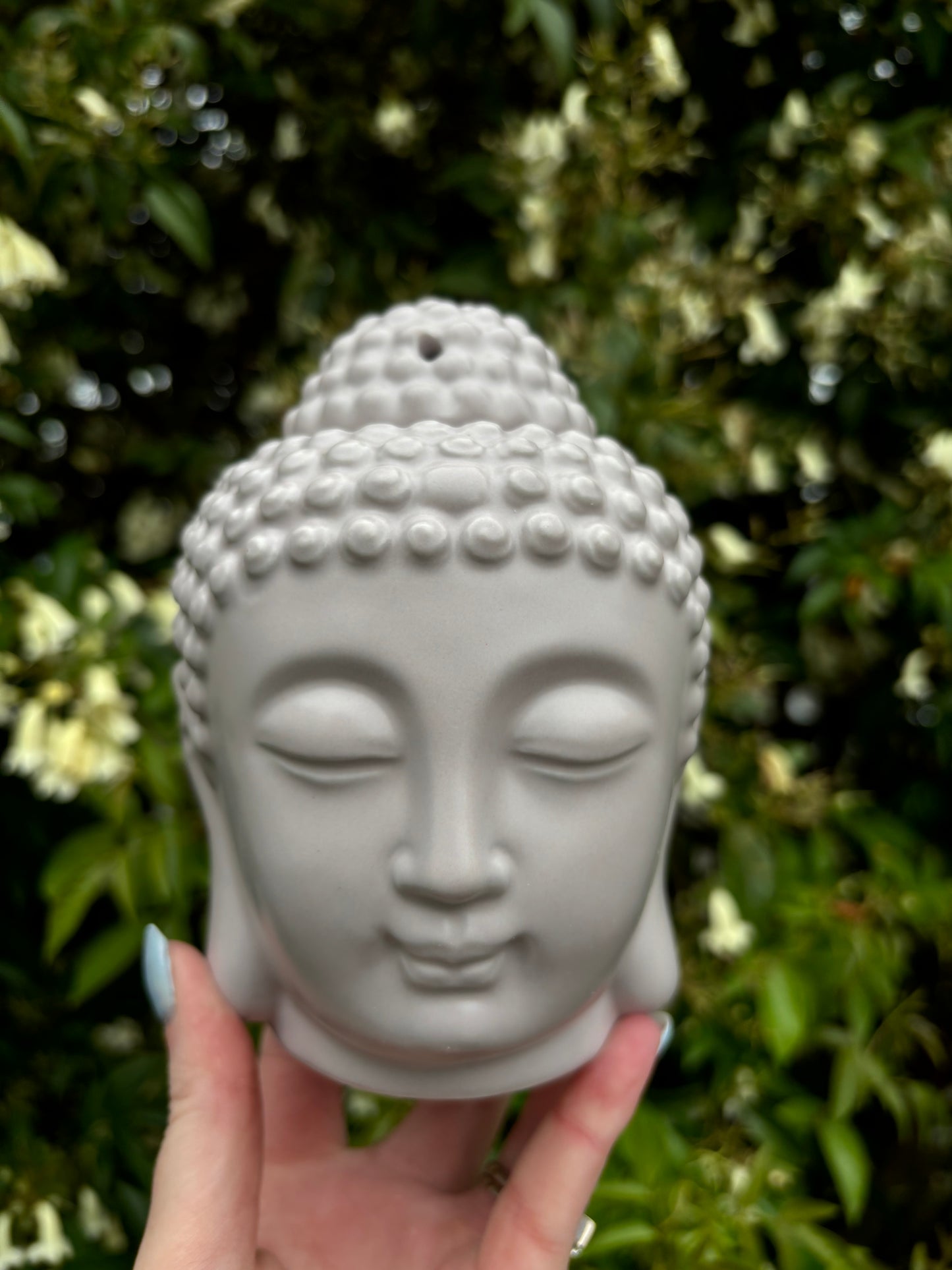 Grey Buddha Head Oil | Wax Melt Burner