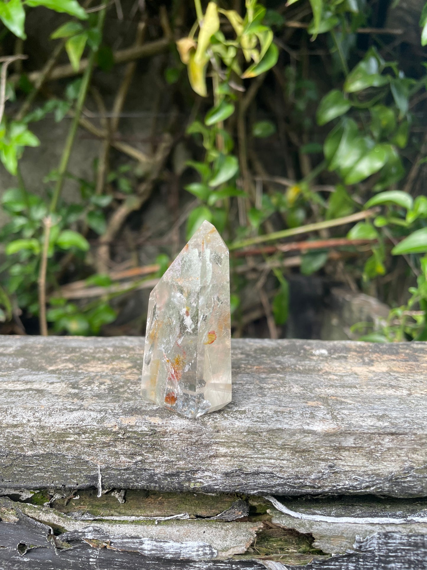 Rutilated Quartz Point C