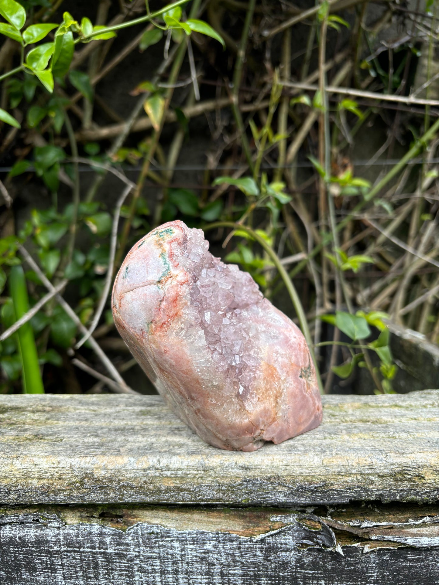 Pink Amethyst Cluster | Free Form