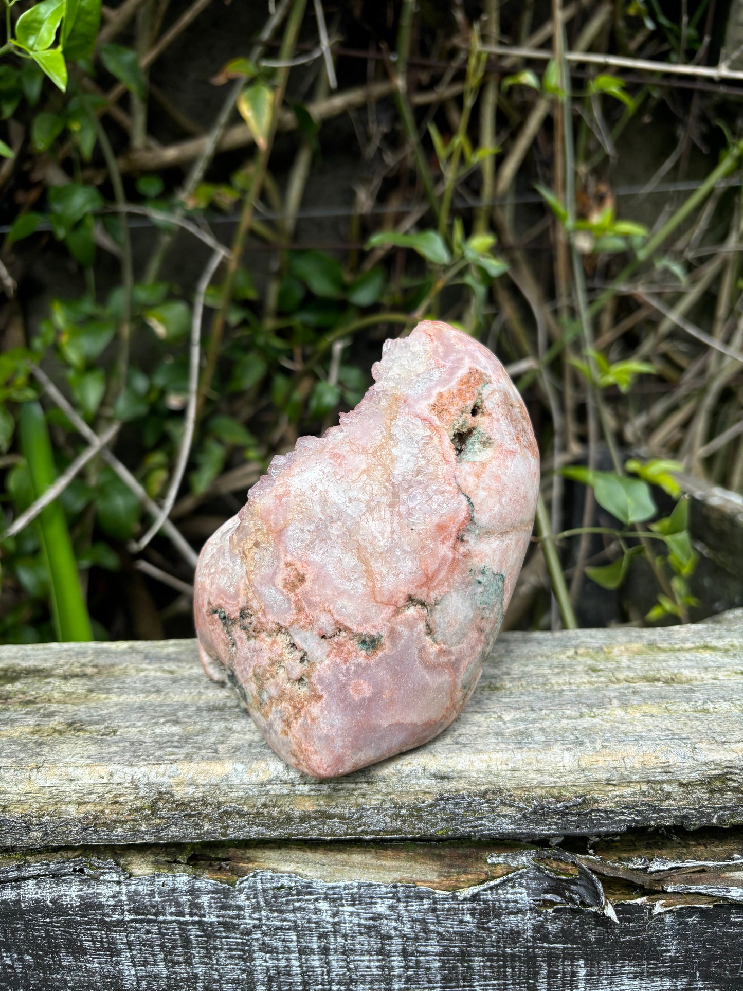 Pink Amethyst Cluster | Free Form