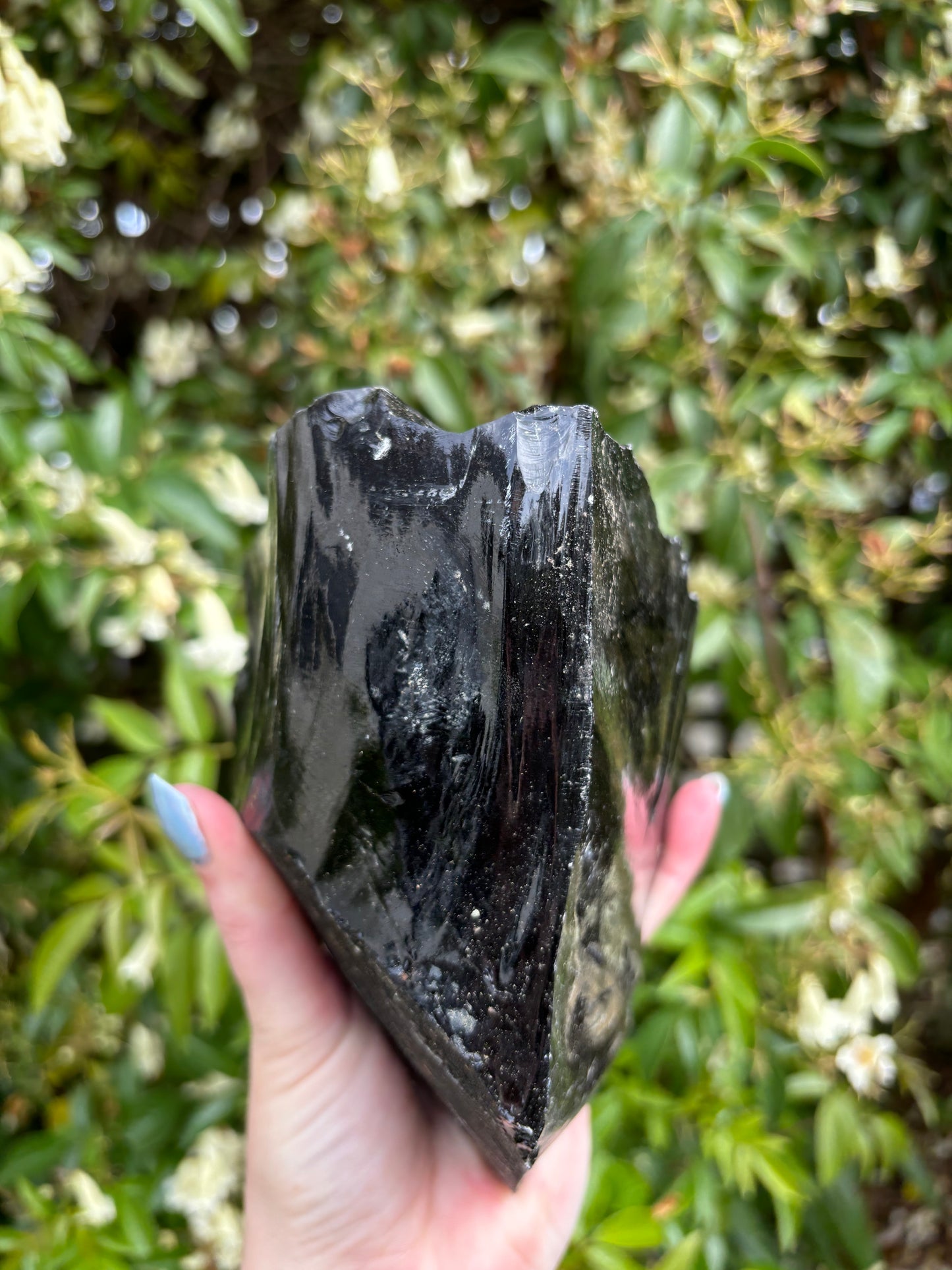 Black Obsidian Rough Piece B 1.9kgs