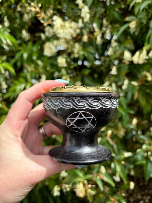 Pentagram Resin Burner