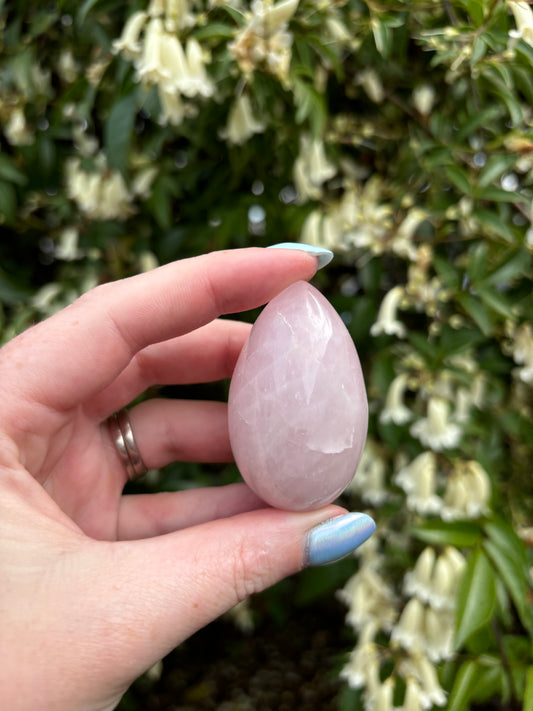 Rose Quartz Egg A