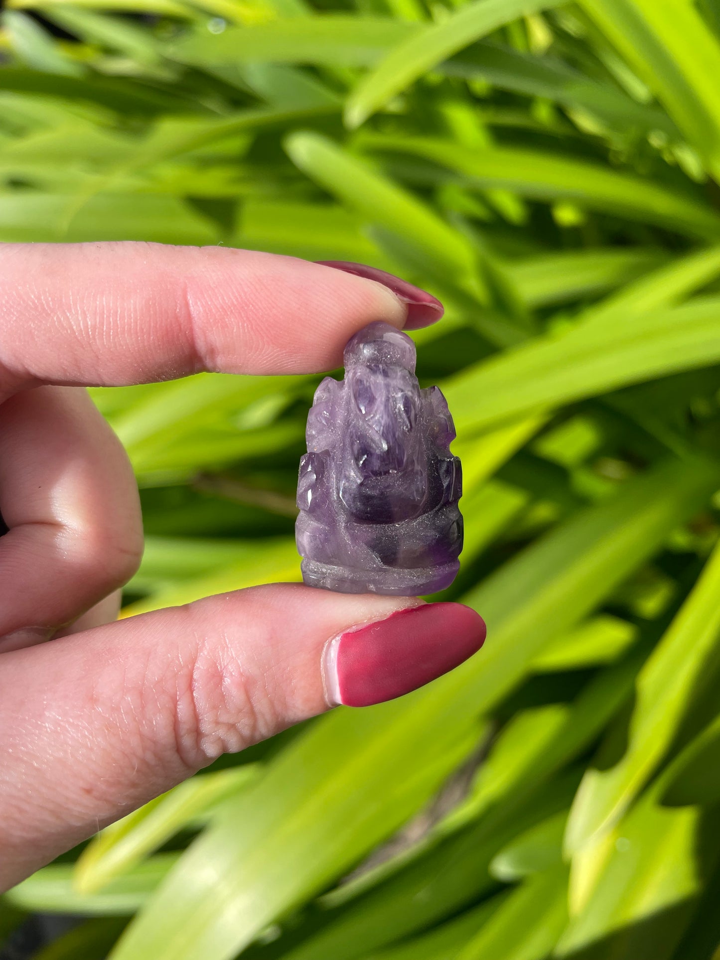 Amethyst Ganesh Small