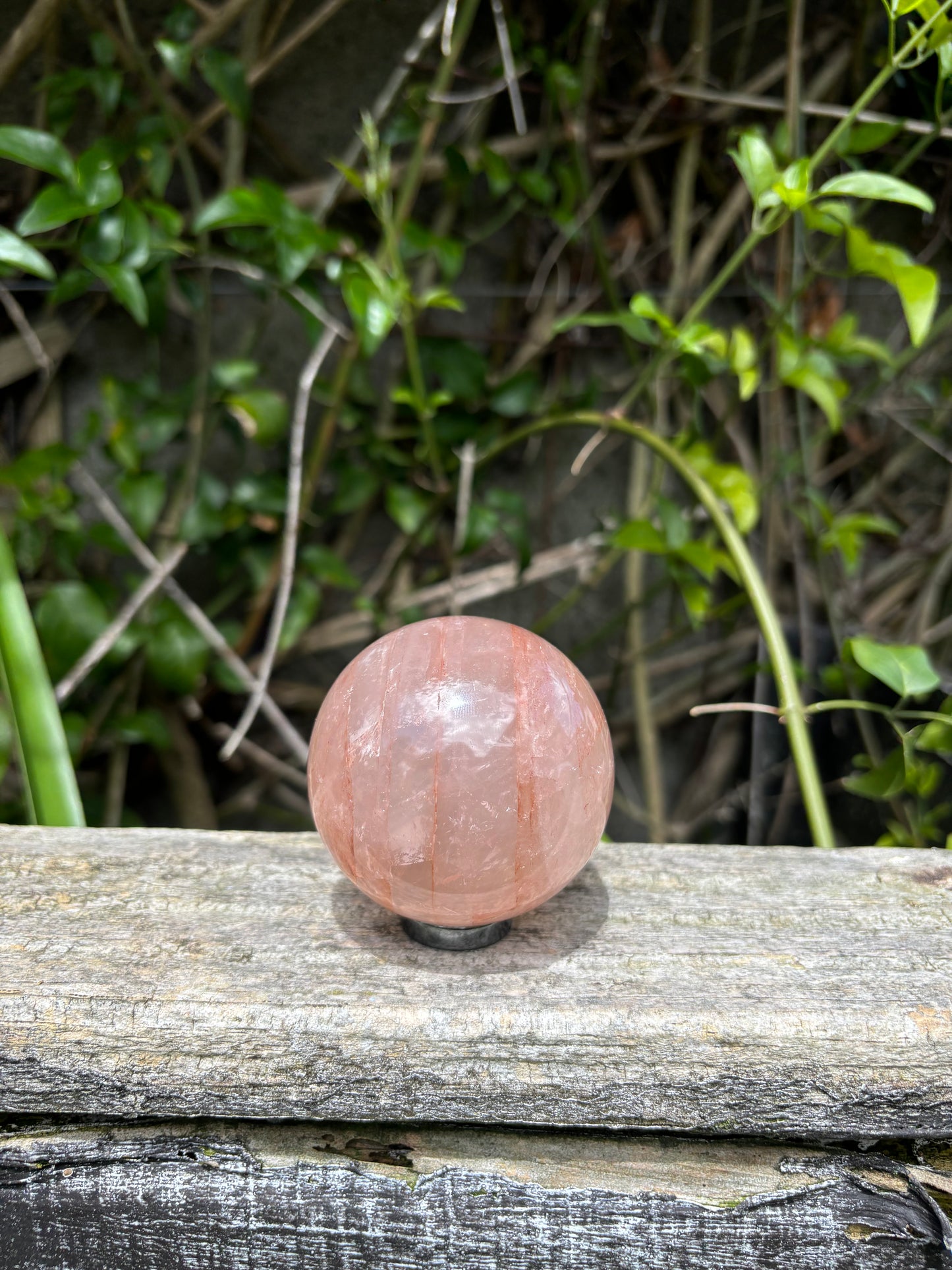 Fire Quartz Sphere D