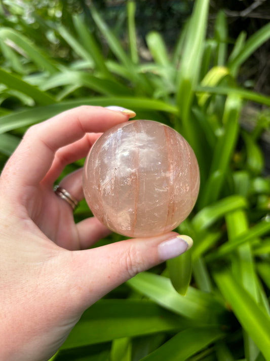 Fire Quartz Sphere D