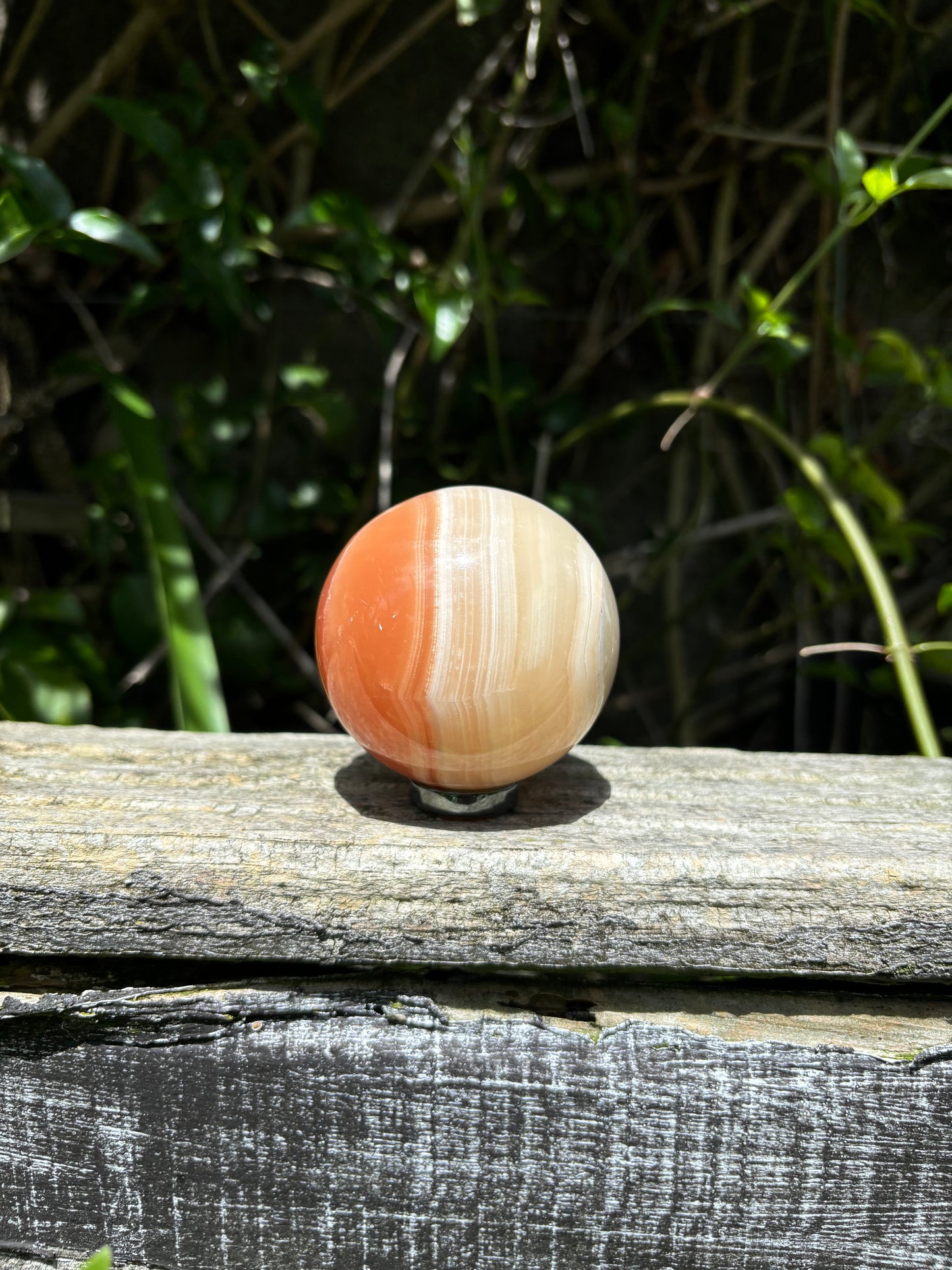 Honey Calcite Sphere B