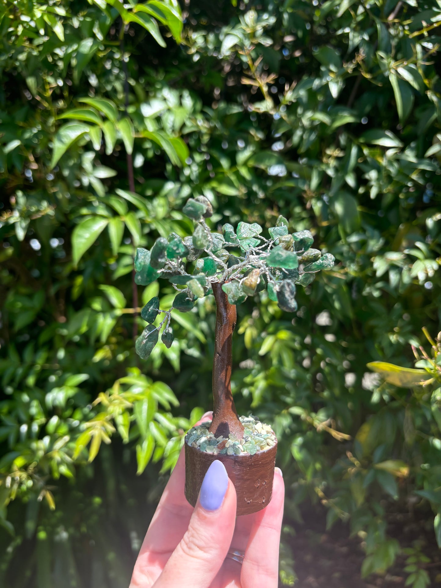 Green Aventurine Tree Small