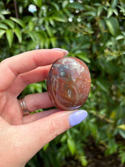 Ocean Jasper Palm Stone B