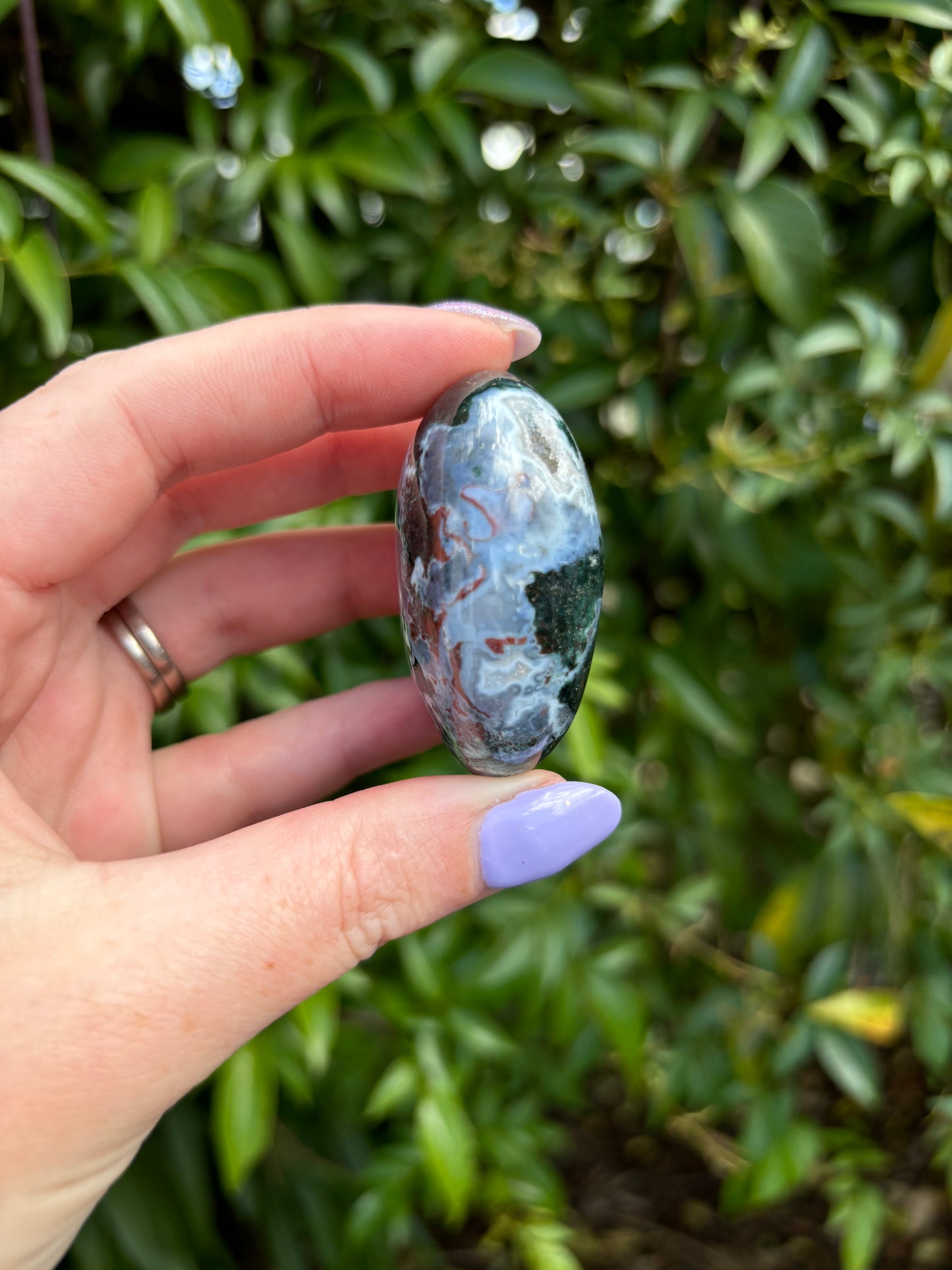 Ocean Jasper Palm Stone D