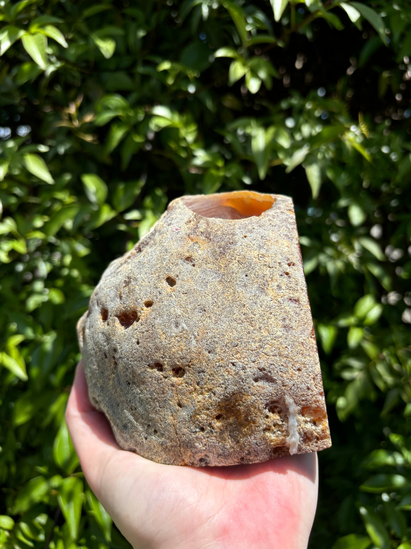 Agate Geode Candle Holder A 1.9kgs