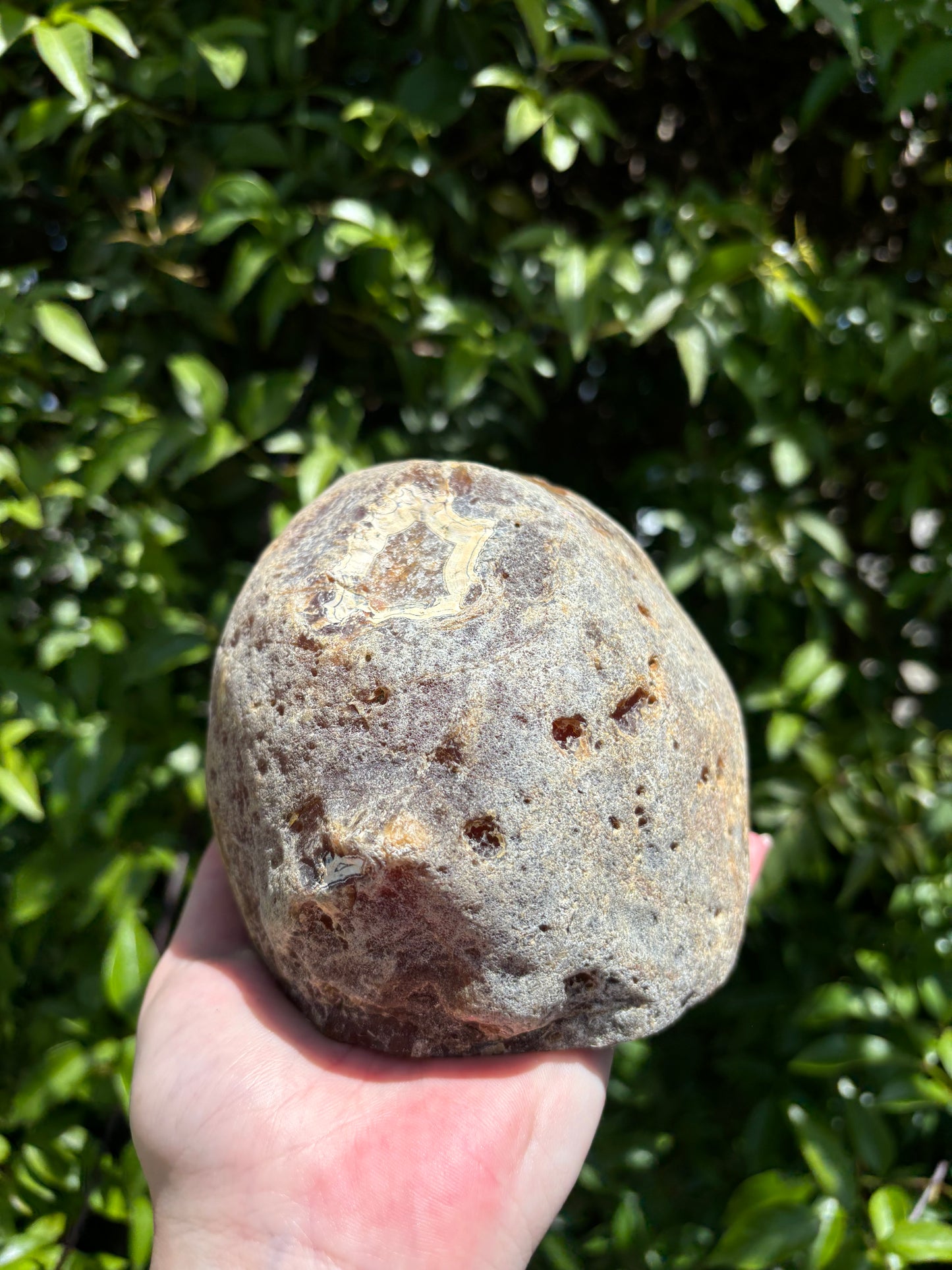 Agate Geode Candle Holder A 1.9kgs