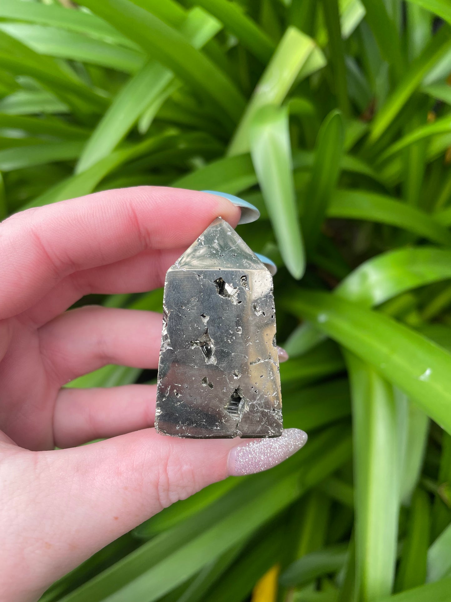 Druzy Pyrite Point A