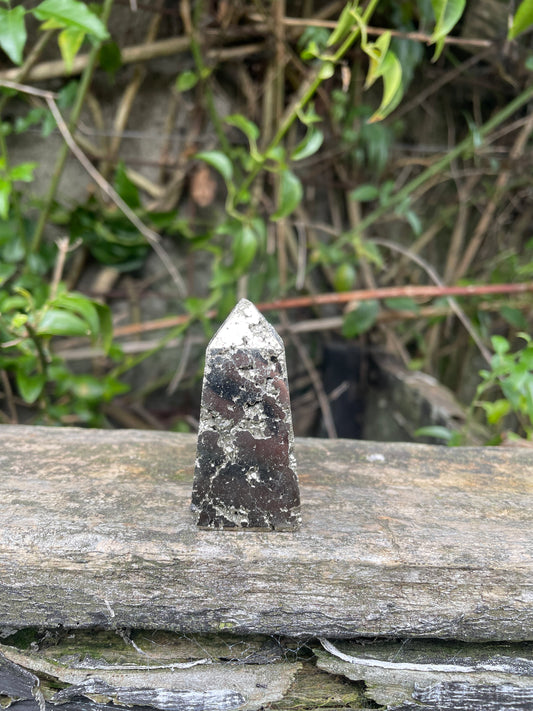 Druzy Pyrite Point B