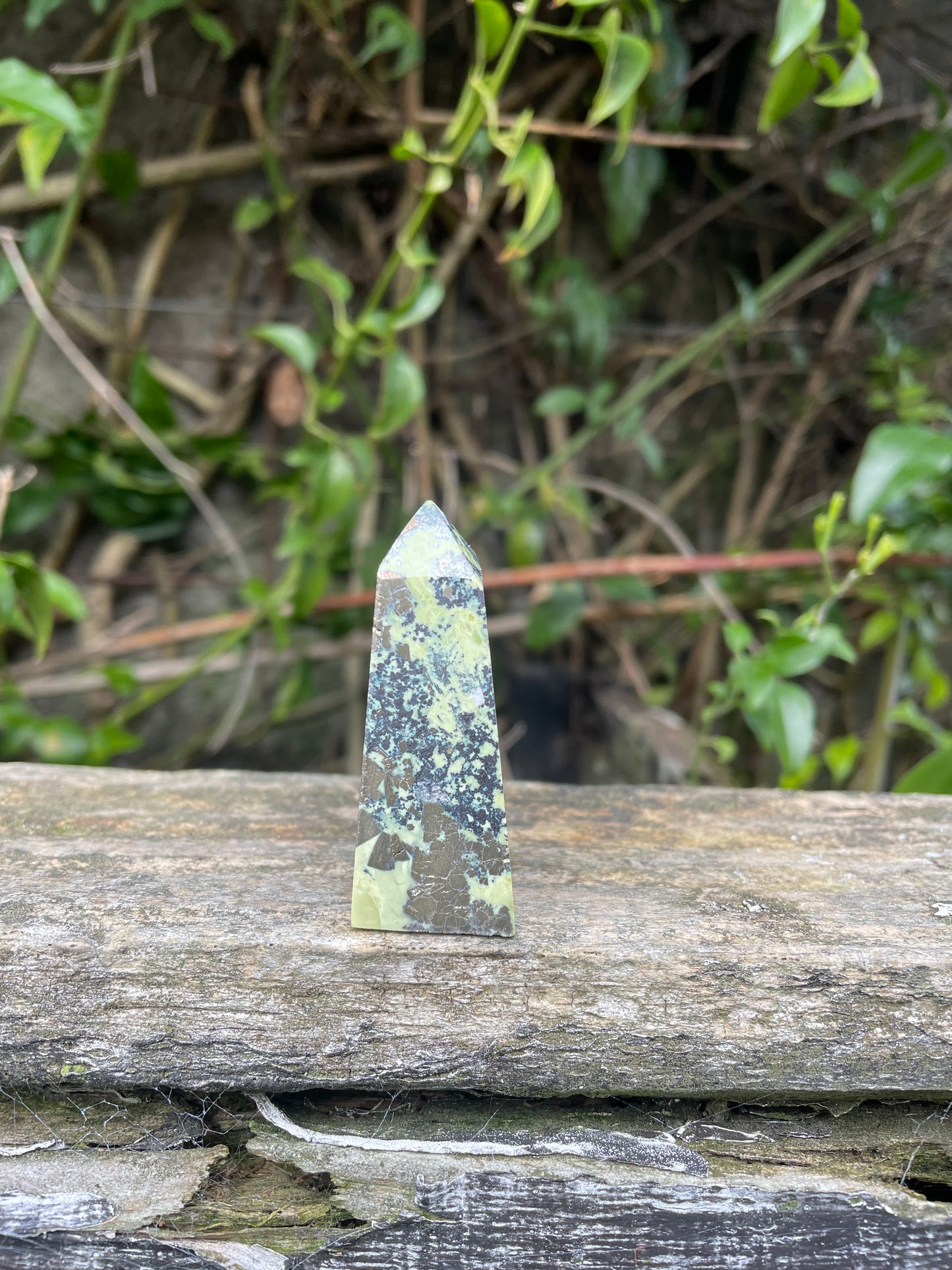 Serpentine & Pyrite Point B