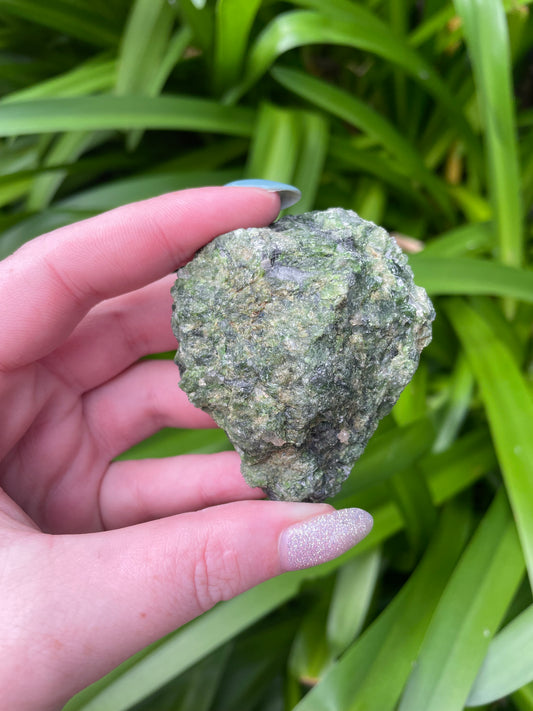 Green Diopside Rough B