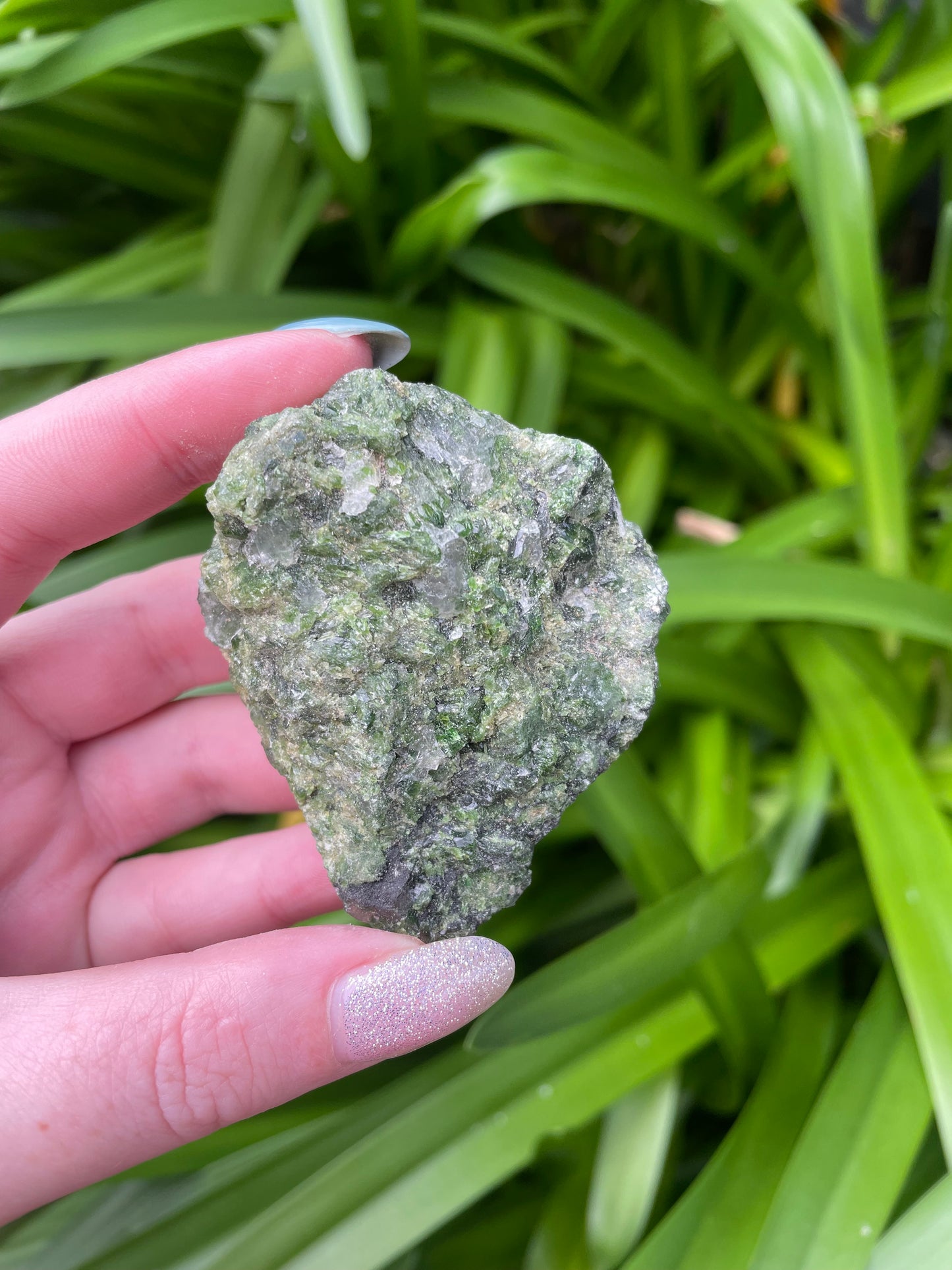 Green Diopside Rough B