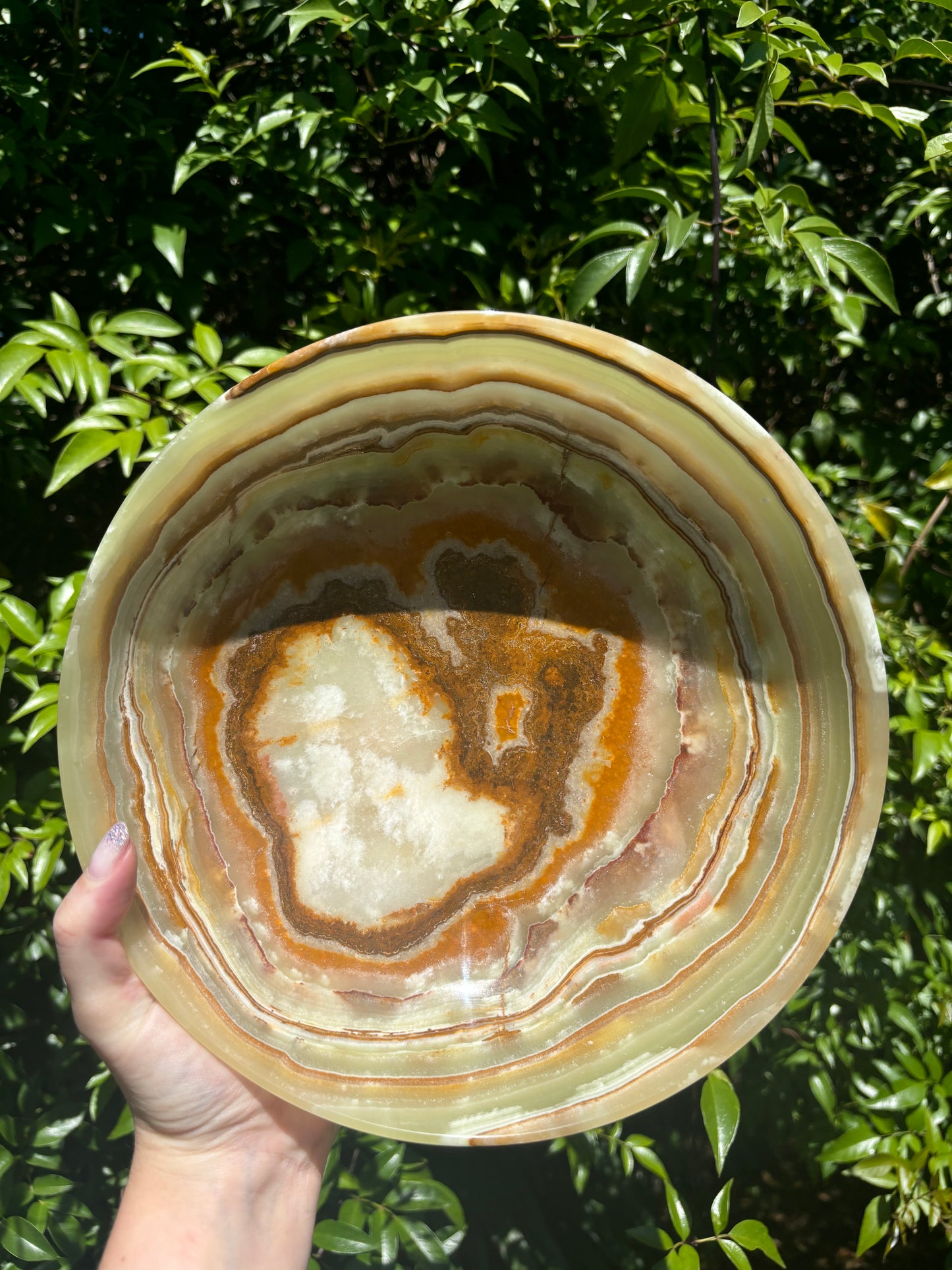 Banded Calcite Bowl XLarge