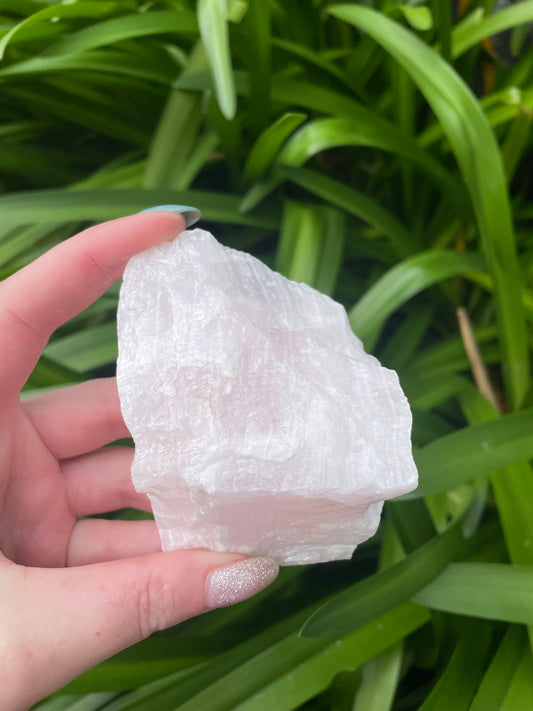 Pink Mangano Calcite Rough D