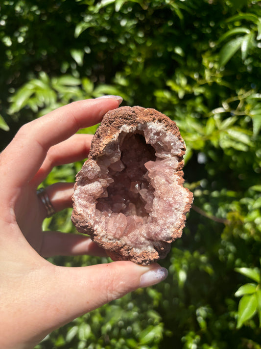 Pink Amethyst Geode | Piece C